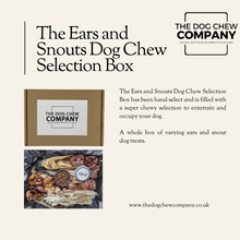 Load image into Gallery viewer, The Ears and Snouts Dog Chew Selection Box - The Dog Chew Company
