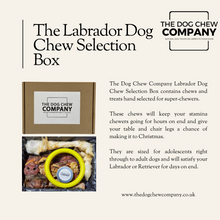 Load image into Gallery viewer, The Labrador Dog Chew Selection Box - The Dog Chew Company
