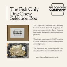 Load image into Gallery viewer, The Fish Only Dog Chew Selection Box - The Dog Chew Company
