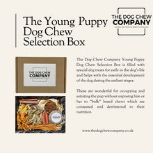Load image into Gallery viewer, The Young Puppy Dog Chew Selection Box - The Dog Chew Company
