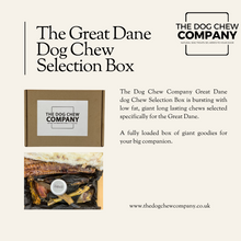 Load image into Gallery viewer, The Great Dane Dog Chew Selection Box - The Dog Chew Company
