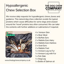 Load image into Gallery viewer, Hypoallergenic dog chew box
